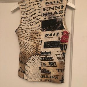 Roberto Cavalli V neck tank